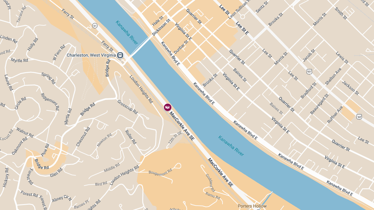 Injury Accident Reported on 306 MacCorkle Ave SE