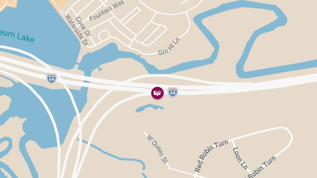 Injury Accident Reported on I-64 Eastbound