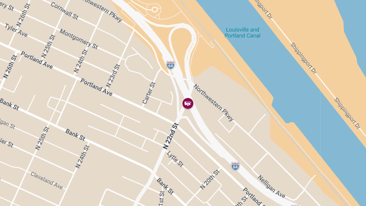 Injury Accident Reported on I-64 WB Ramp to 22nd St