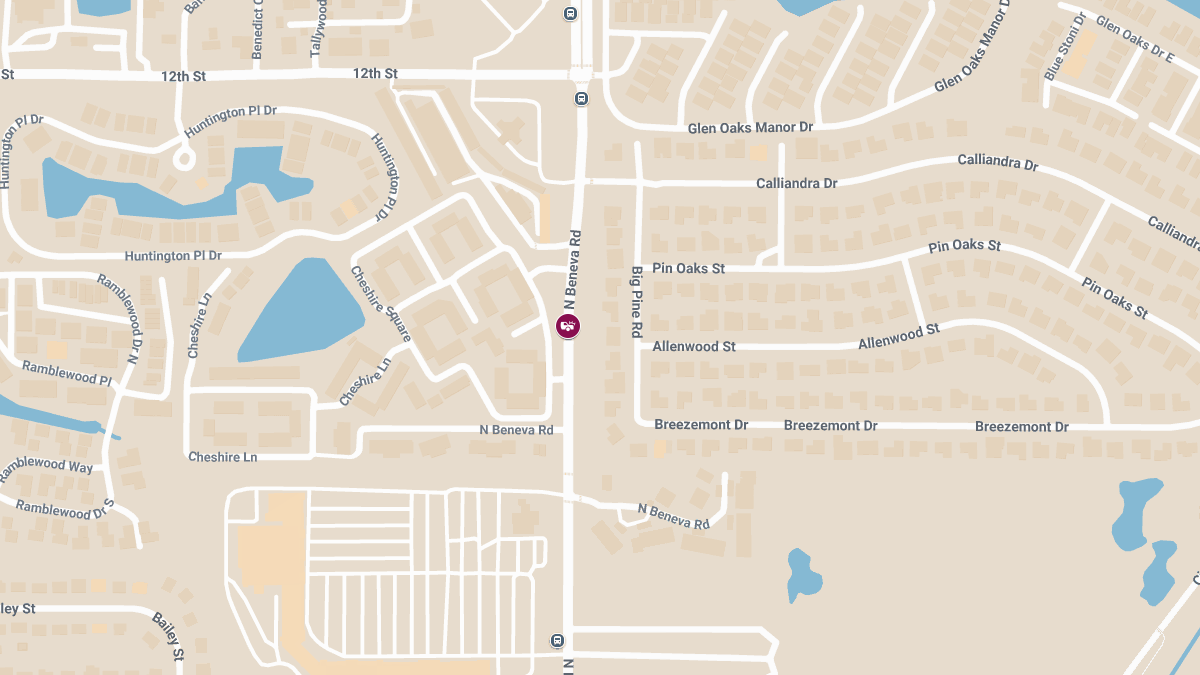 Injury Accident Reported on N Beneva Rd