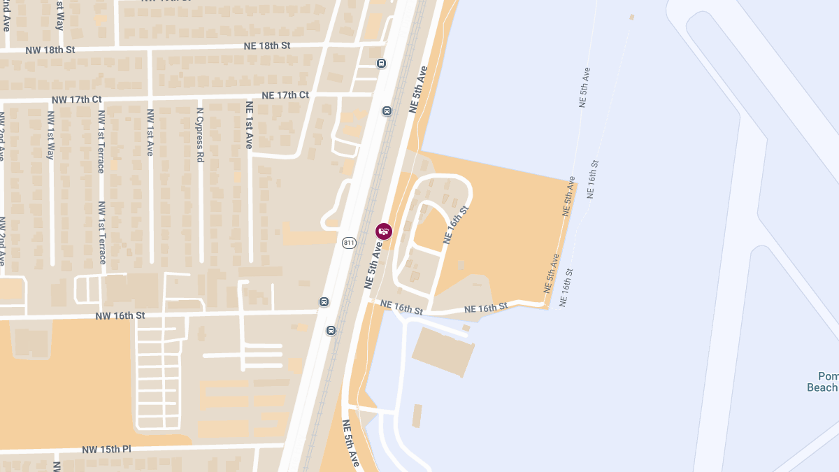 Injury Accident Reported on NE 5th Ave