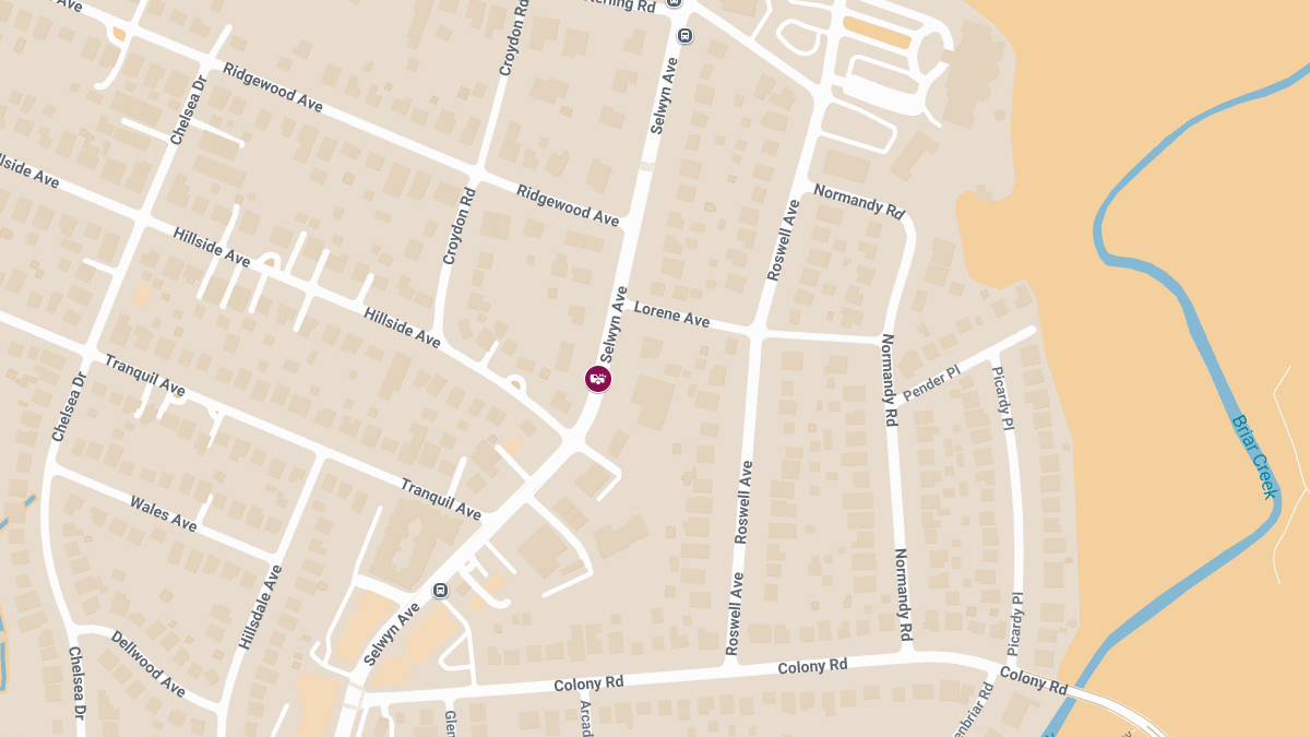 Injury Accident Reported on Selwyn Ave