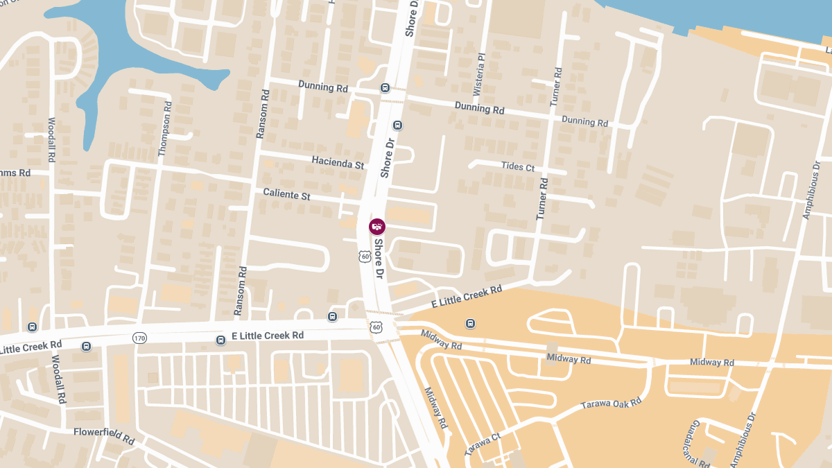 Injury Accident Reported on Shore Dr