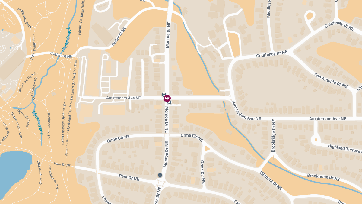 Injury Accident at Amsterdam Ave & Monroe Dr