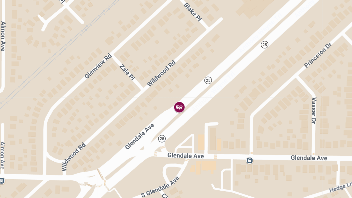 Injury Accident at Anthony Wayne Trl & Glendale Ave