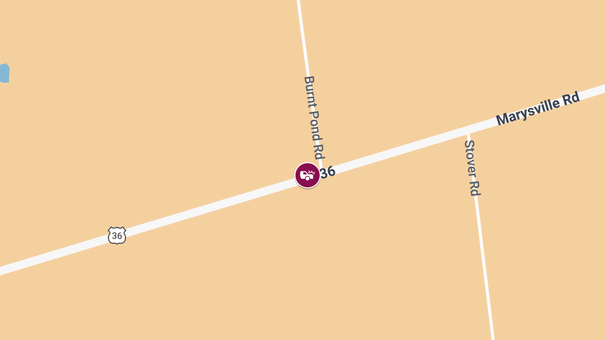 Injury Accident at Burnt Pond Rd & Marysville Rd