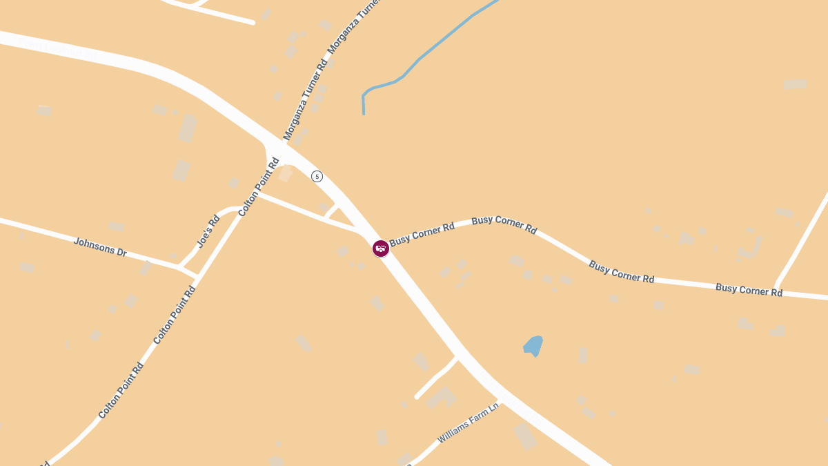 Injury Accident at Busy Corner & Point Lookout