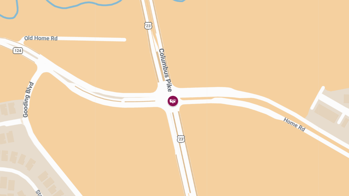 Injury Accident at Columbus Pike & Home Rd