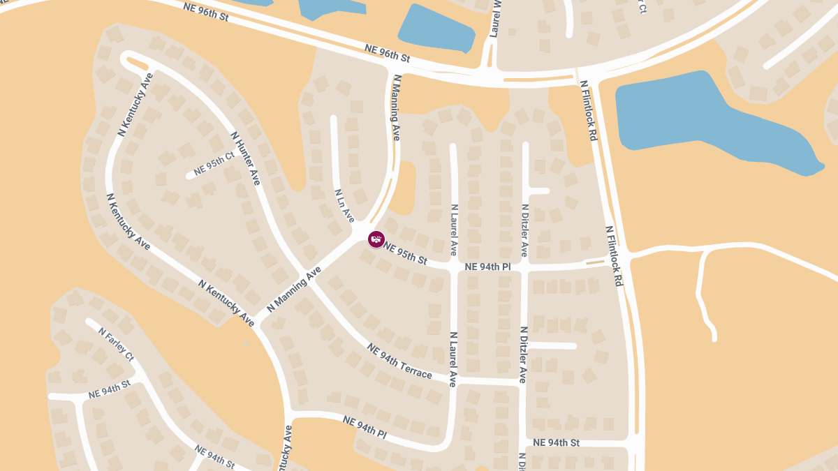 Injury Accident at Craig Dr & W 95th St