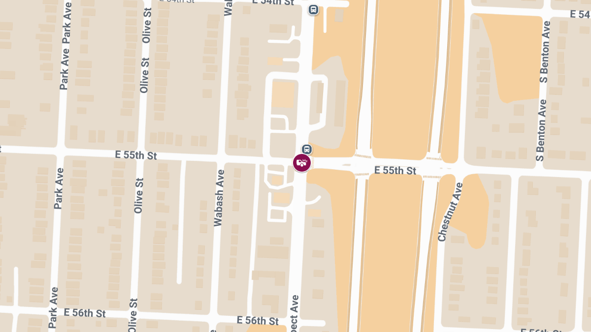 Injury Accident at E 55th St & Prospect Ave