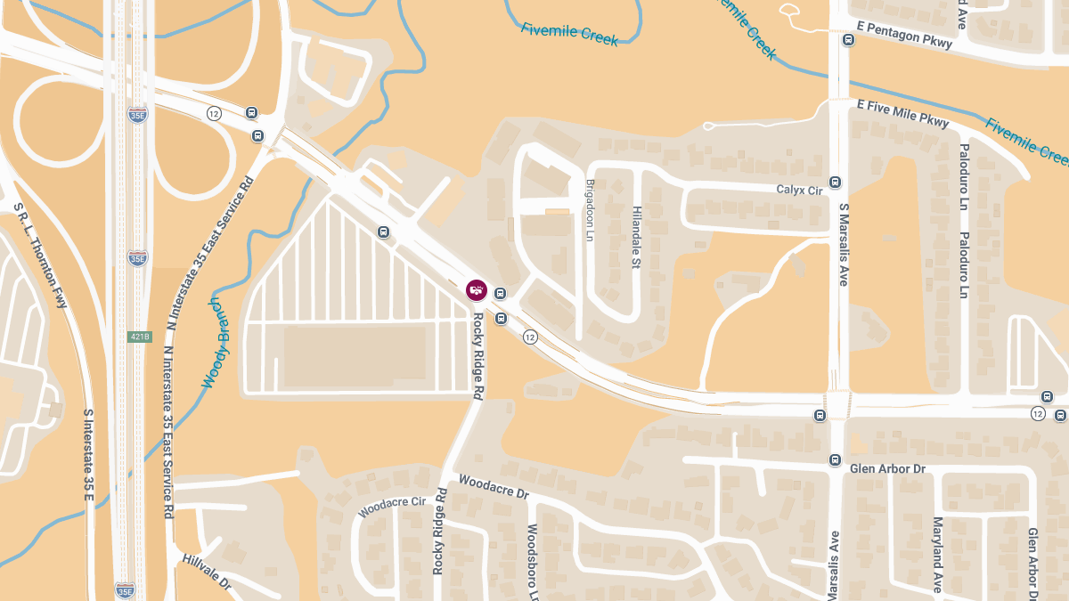 Injury Accident at E Ledbetter Dr & Rocky Ridge Rd