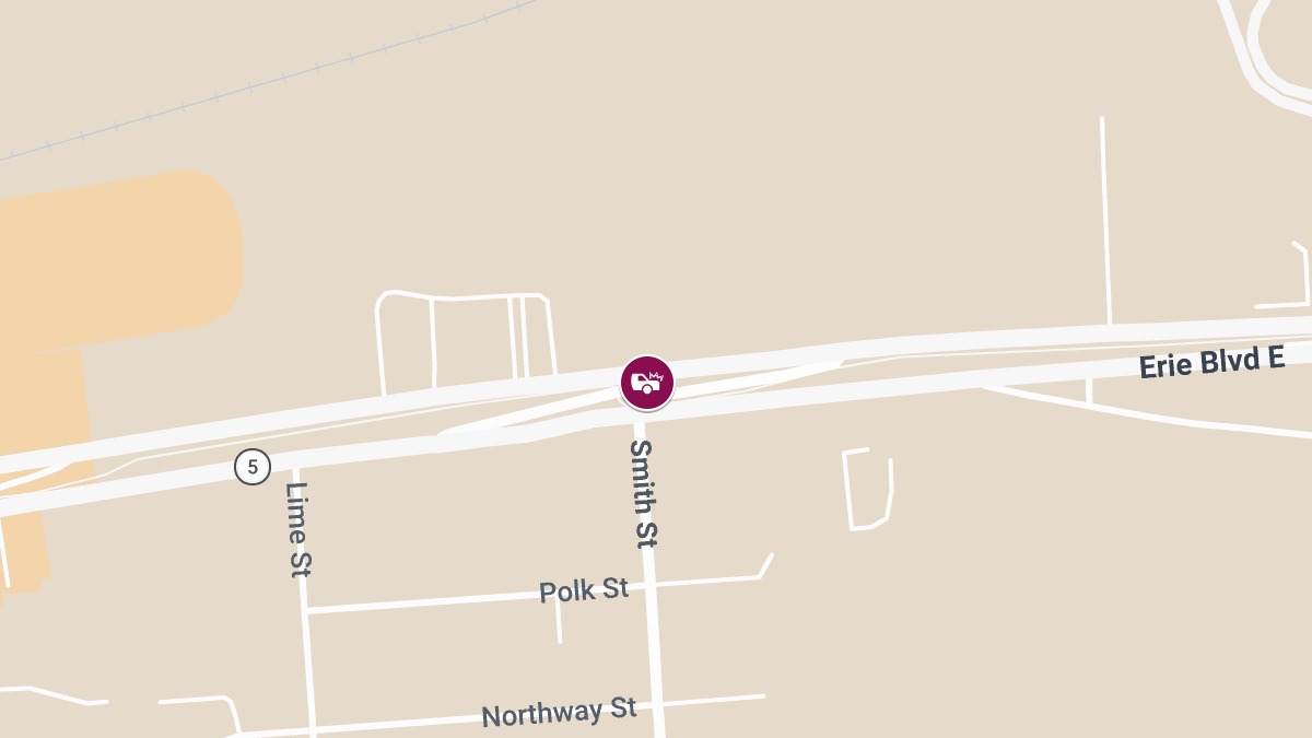 Injury Accident at Erie Blvd E & Smith St