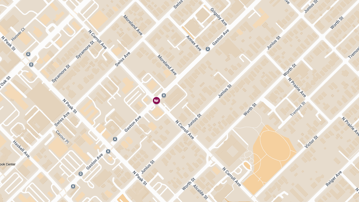 Injury Accident at Gaston Ave & N Carroll Ave