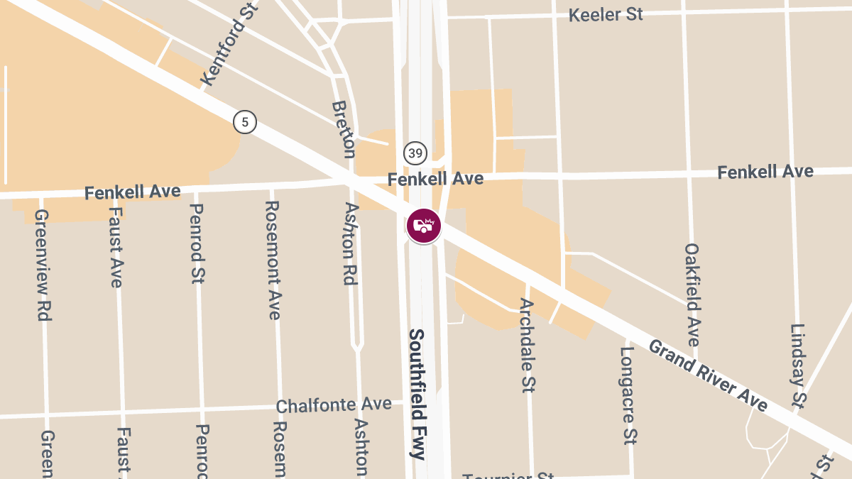 Injury Accident at Grand River Ave & Southfield Rd