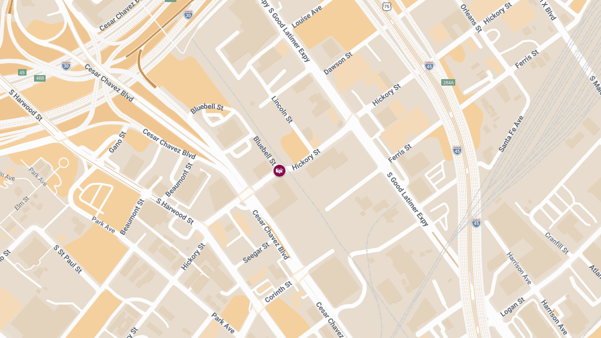 Injury Accident at Hickory St & Bluebell St