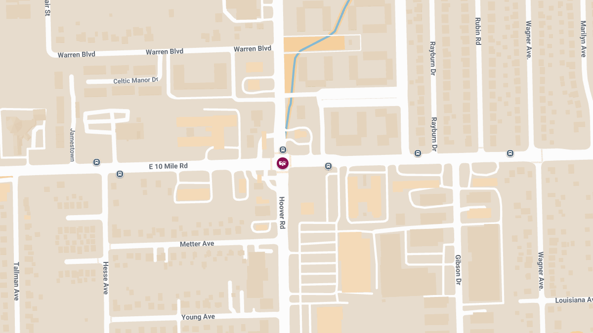 Injury Accident at Hoover Rd and 10 Mile Rd