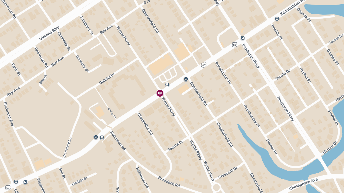 Injury Accident at Kecoughtan Rd & Wythe Pkwy