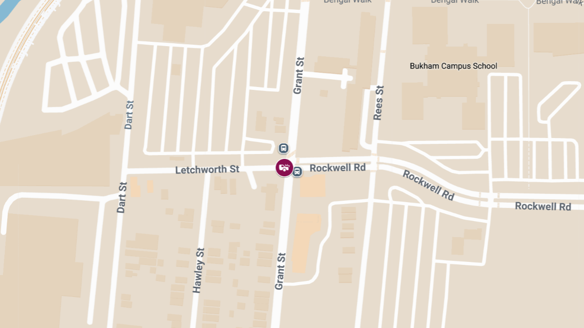 Injury Accident at Letchworth St & Grant St