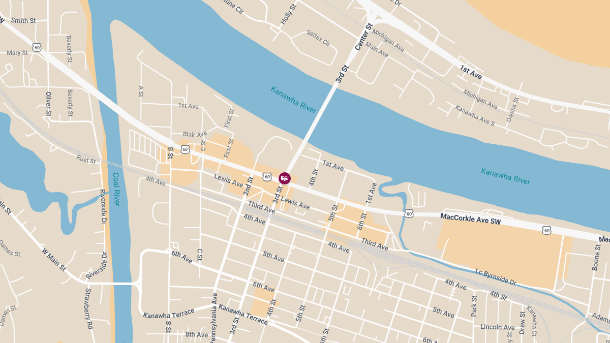 Injury Accident at MacCorkle Ave & Center St