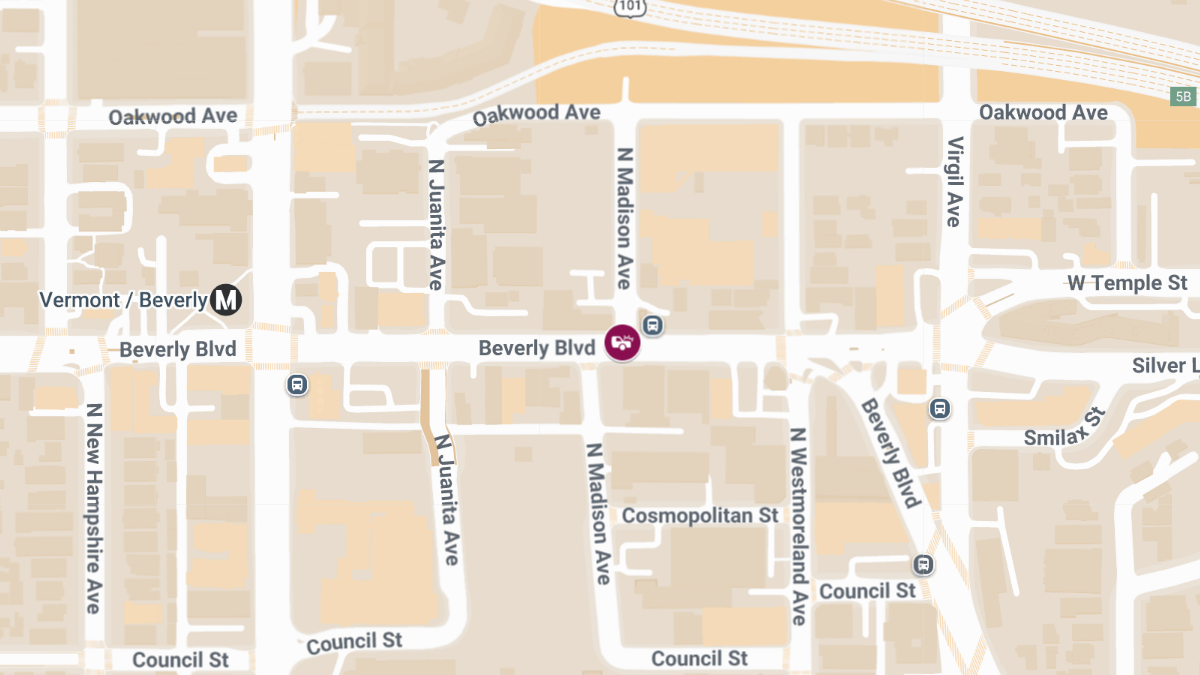 Injury Accident at Marlin & Beverly Blvd