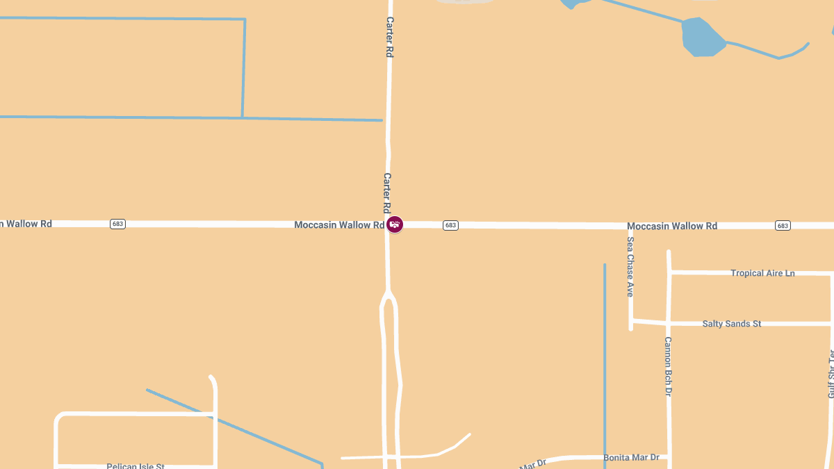 Injury Accident at Moccasin Wallow Rd & Carter Rd