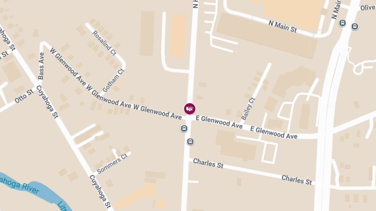 Injury Accident at N Howard St and E Glenwood Ave