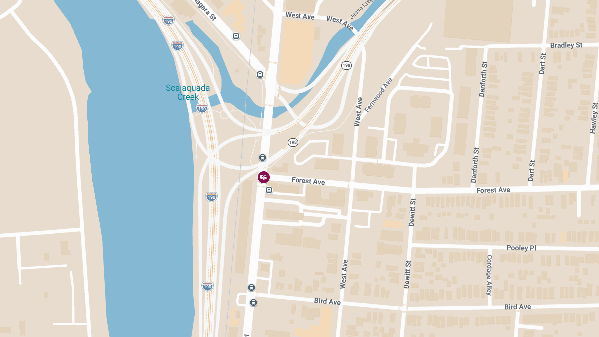 Injury Accident at Niagara St and Forest Ave