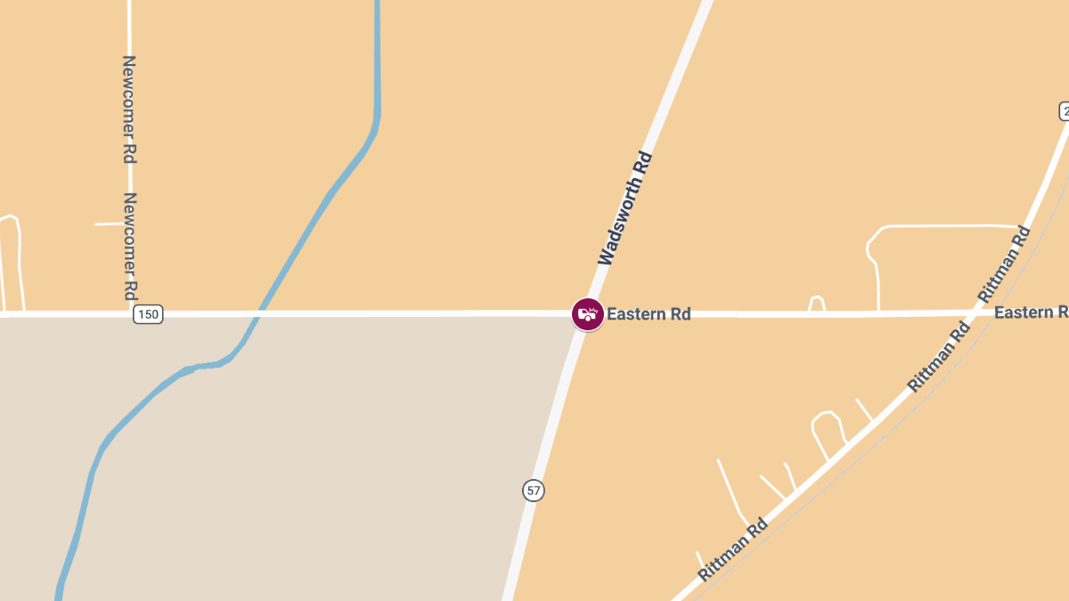 Injury Accident at OH-57 & Eastern Rd