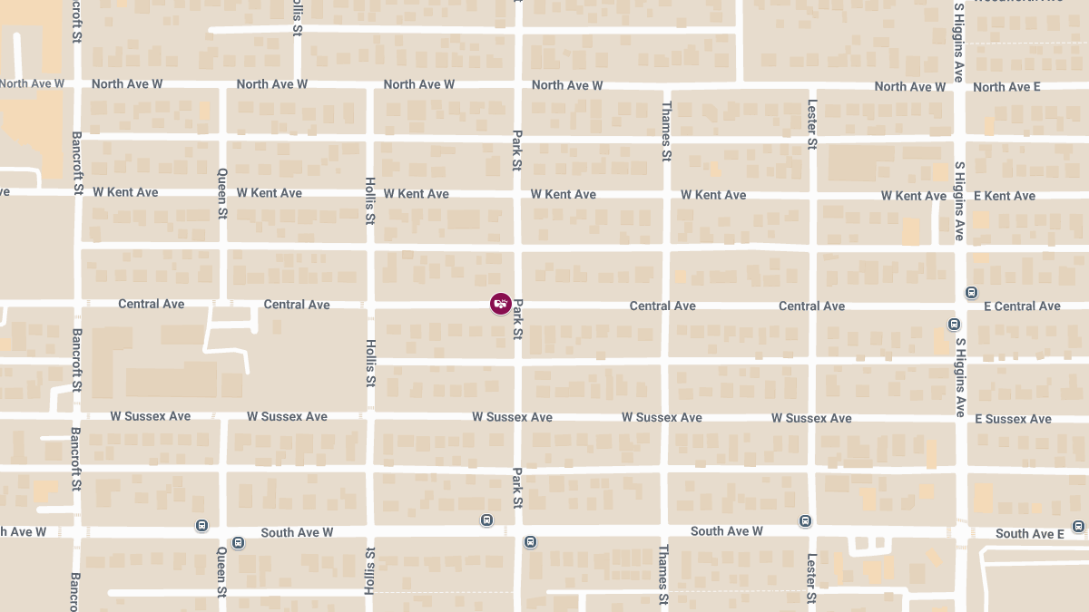 Injury Accident at Park St & Central Ave