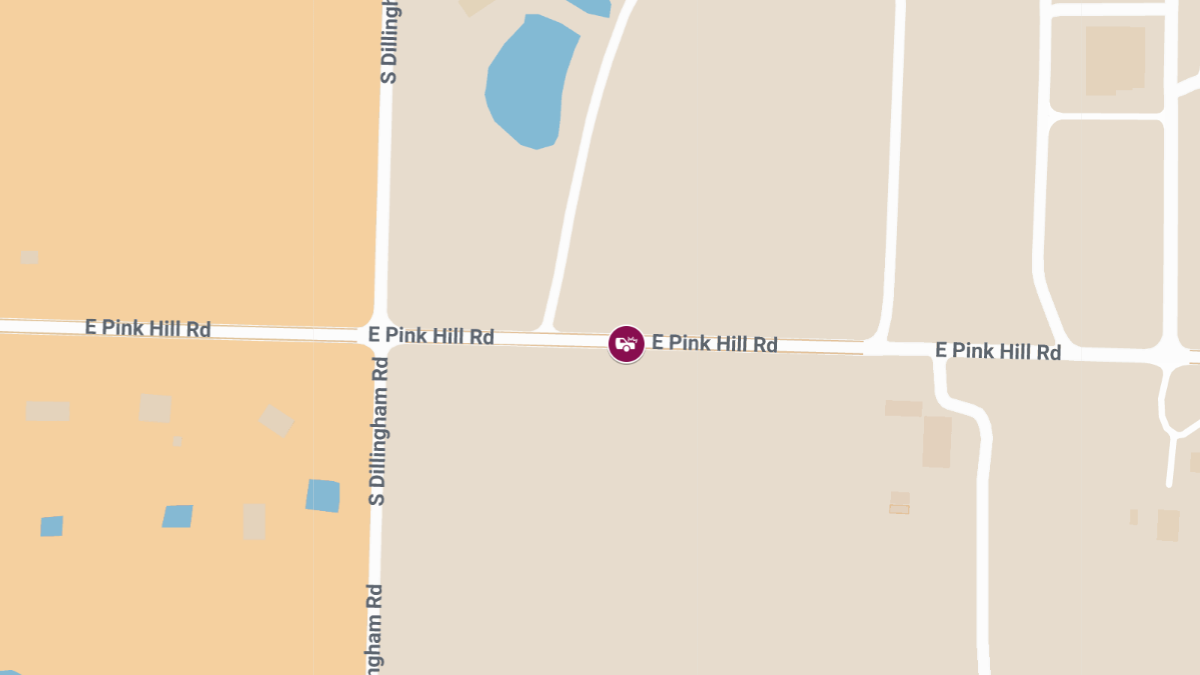 Injury Accident at Rte H and E Pink Hill Rd