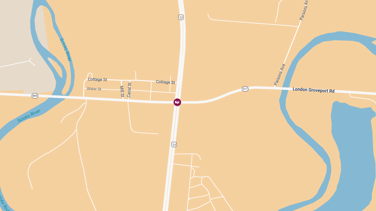 Injury Accident at S High St & London Groveport Rd