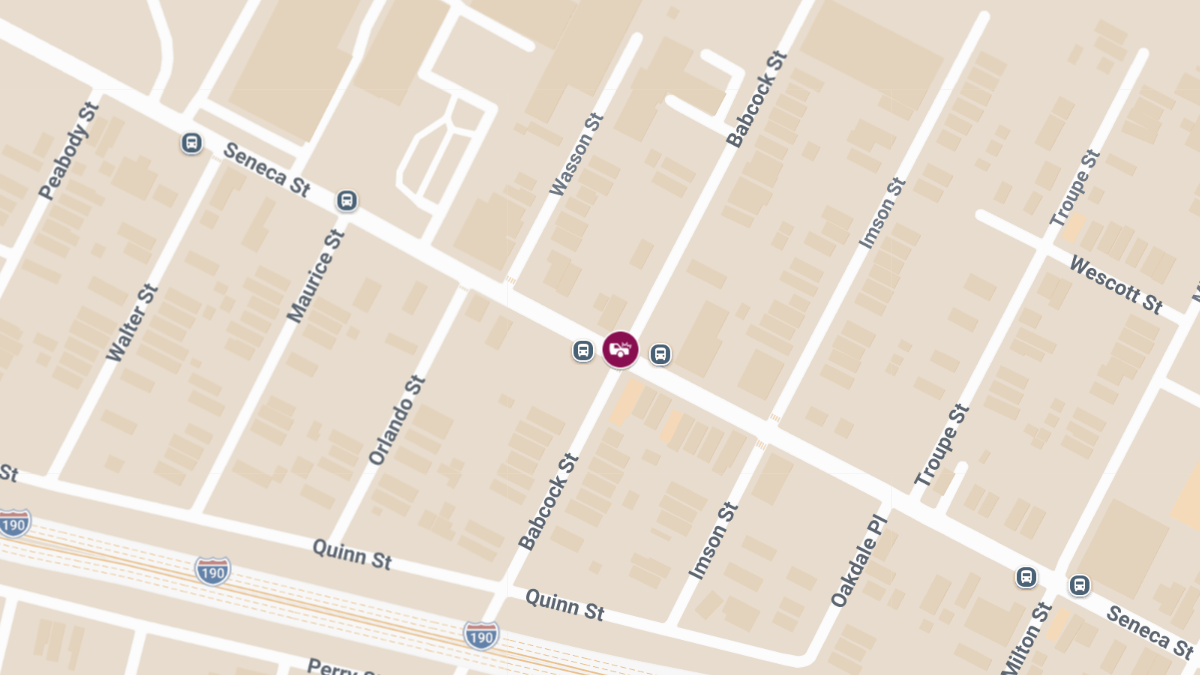Injury Accident at Seneca St & Babcock St