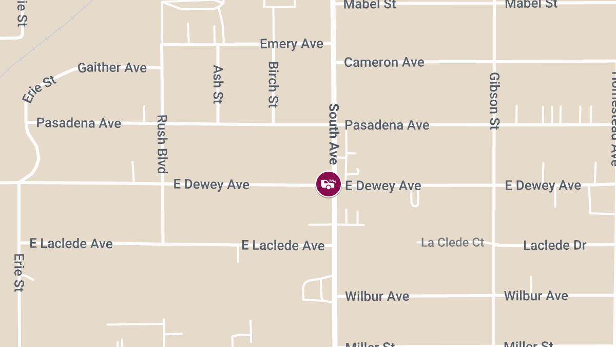 Injury Accident at South Ave & E Dewey Ave
