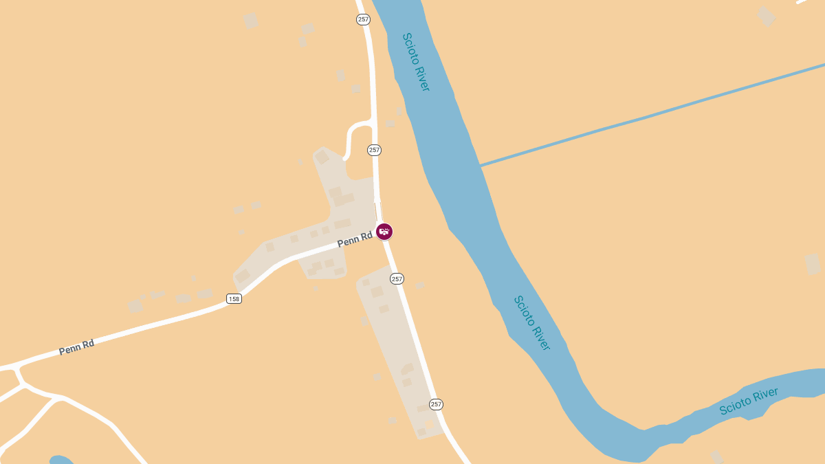 Injury Accident at State Route 257 S & Penn Rd