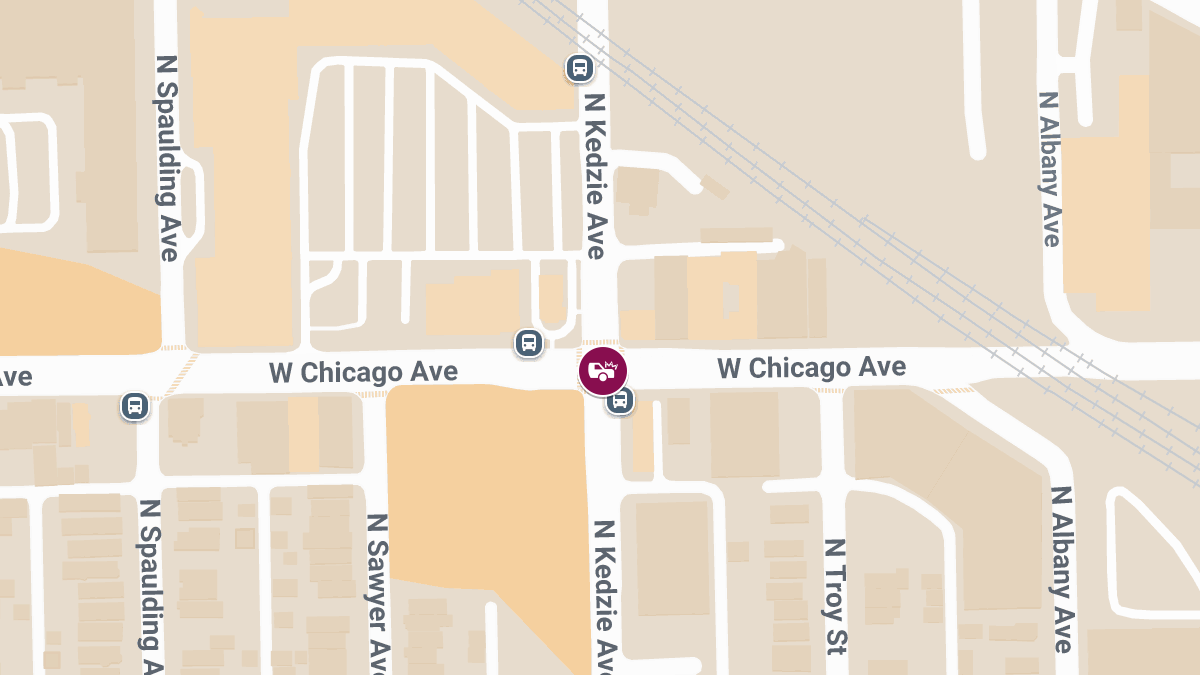 Injury Accident at W Chicago Ave & N Kedzie Ave