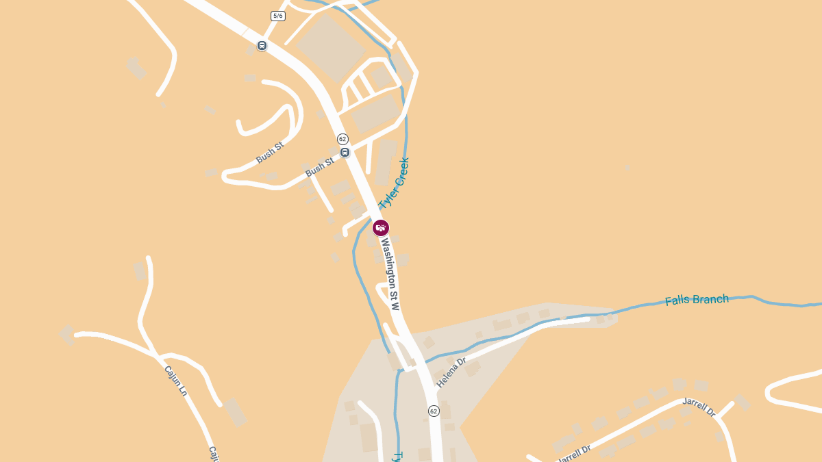 Injury Accident at Washington St W