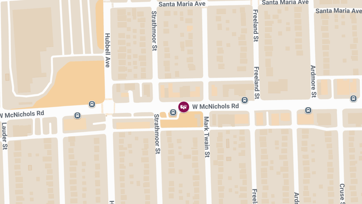 Injury Accident at West McNichols Rd