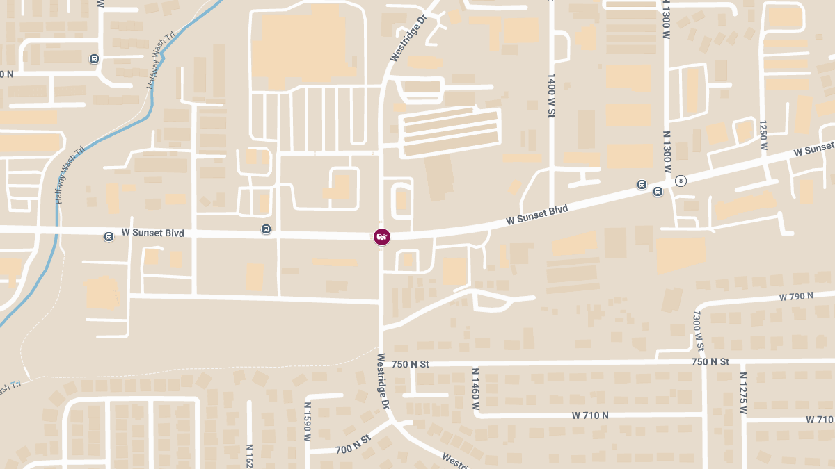 Injury Accident at Westridge & Sunset