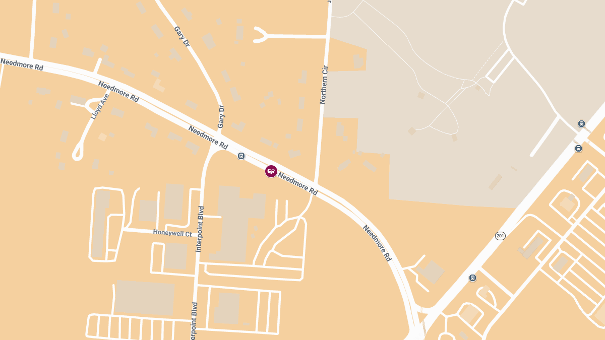 Injury Accident on 4646 Needmore Rd