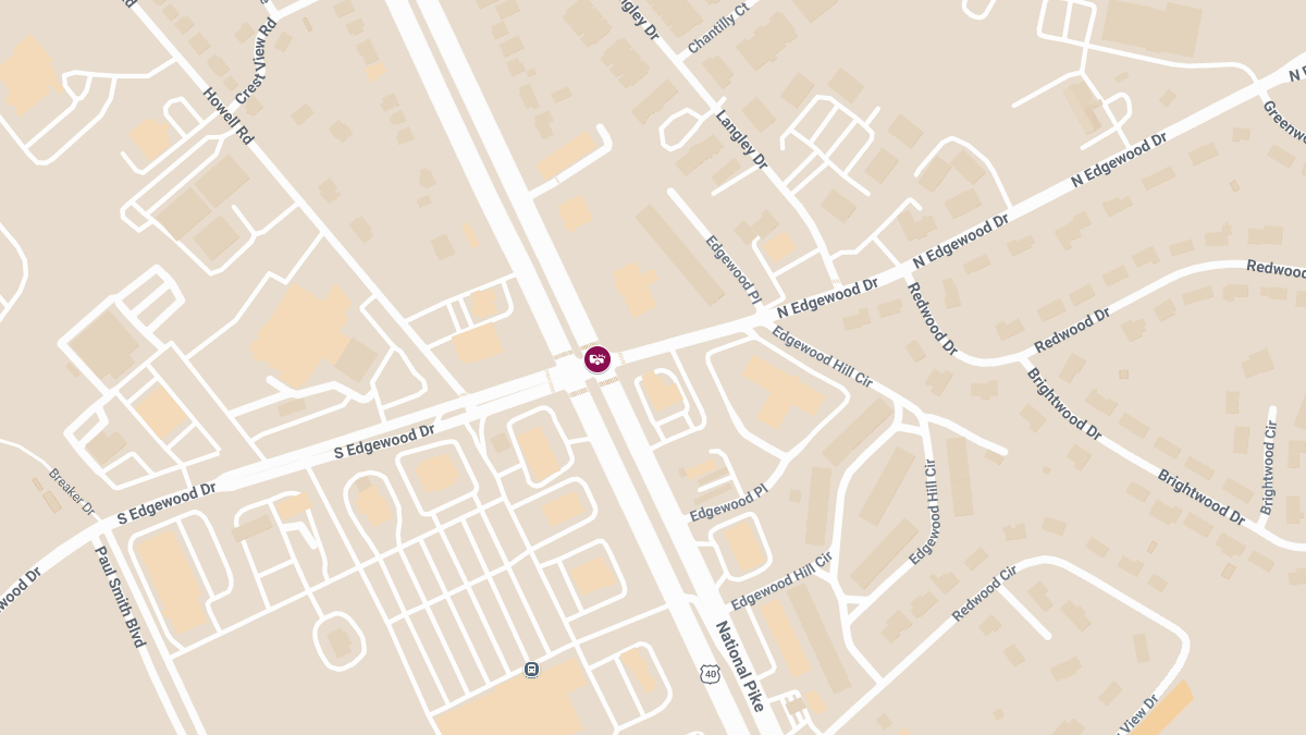 Injury Accident on Dual Hwy at N Edgewood Dr