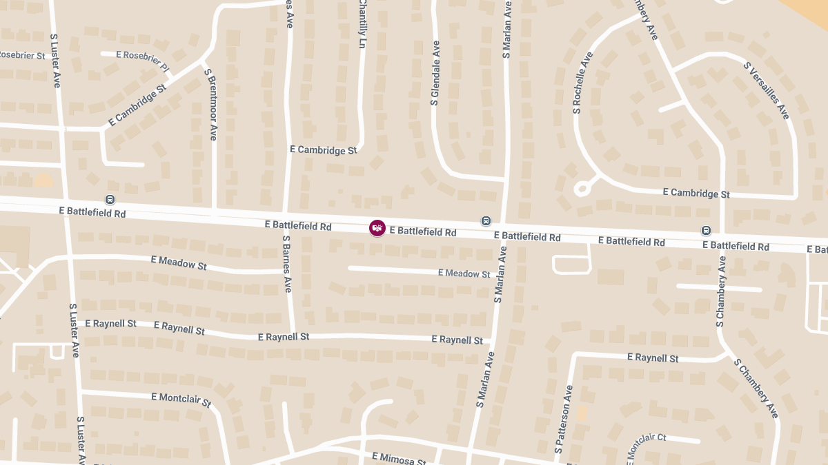 Injury Accident on E Battlefield Rd