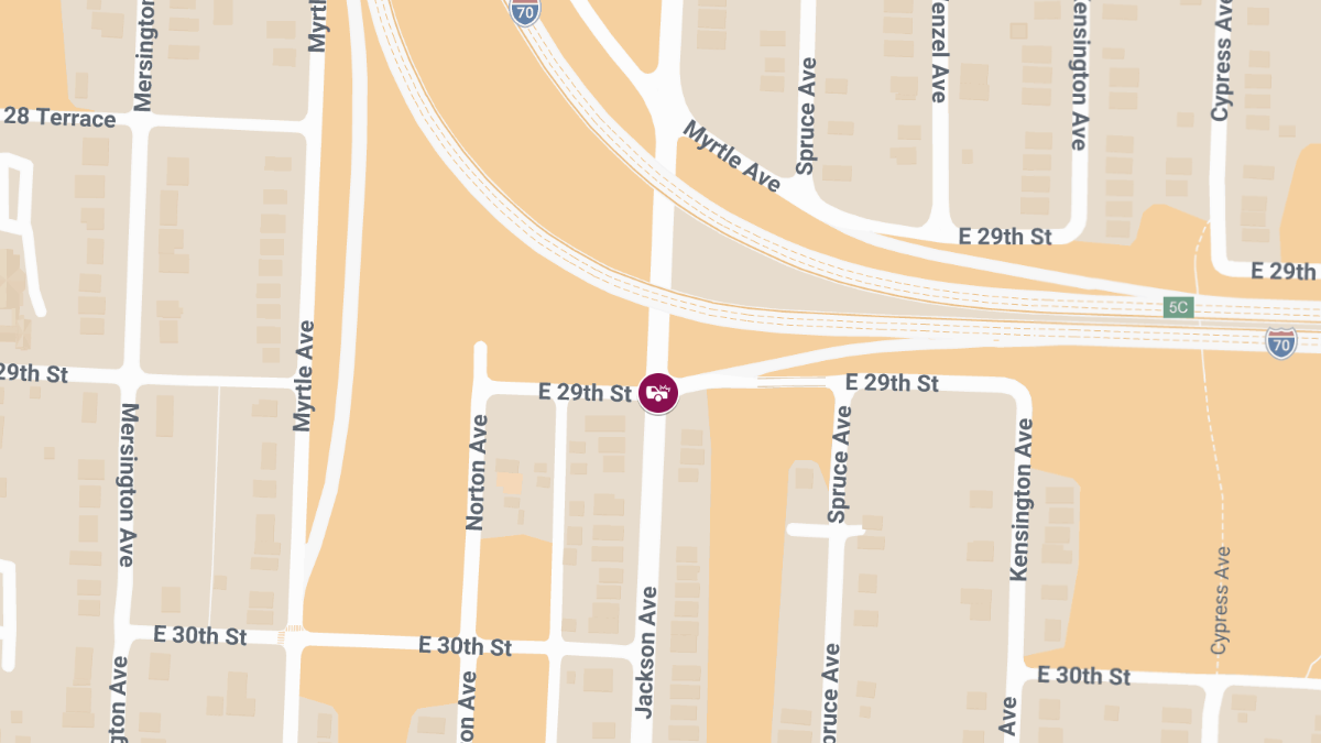 Injury Accident on Fremont Ave & Trafficway St