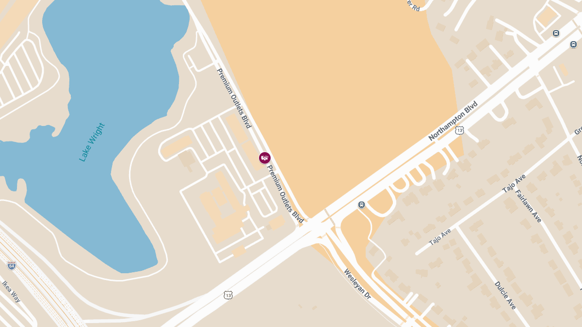 Injury Accident on Premium Outlets Blvd