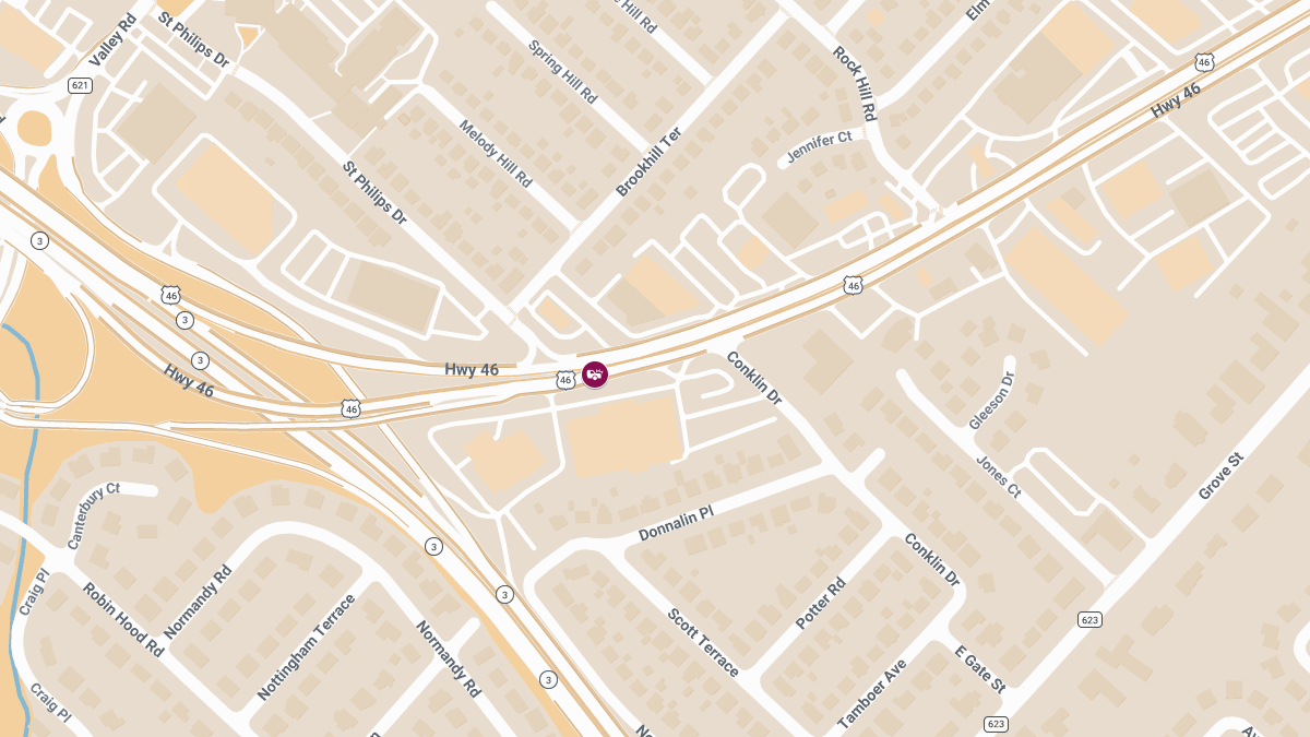 Injury Accident on Rte 46 near Conklin Dr