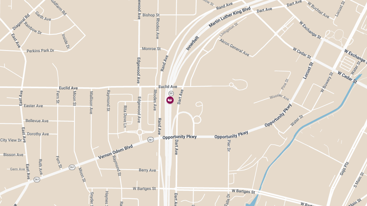 Injury Accident on SR 59 near Vernon Odom Blvd