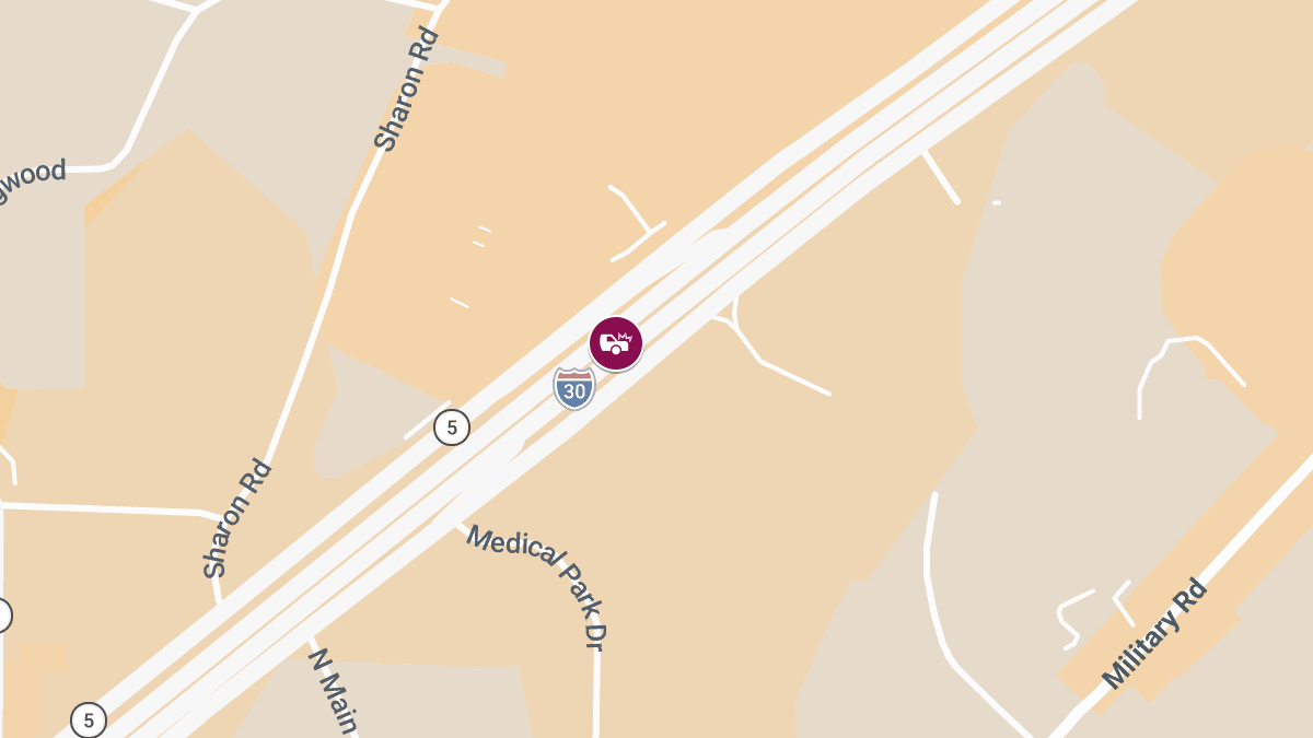 Injury Accident on WB I-30 Near MM 67