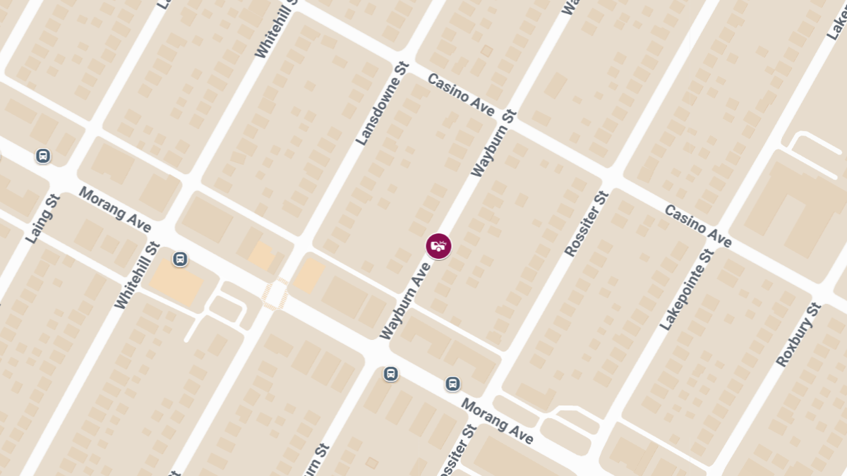 Injury Accident on Wayburn St Near Moross