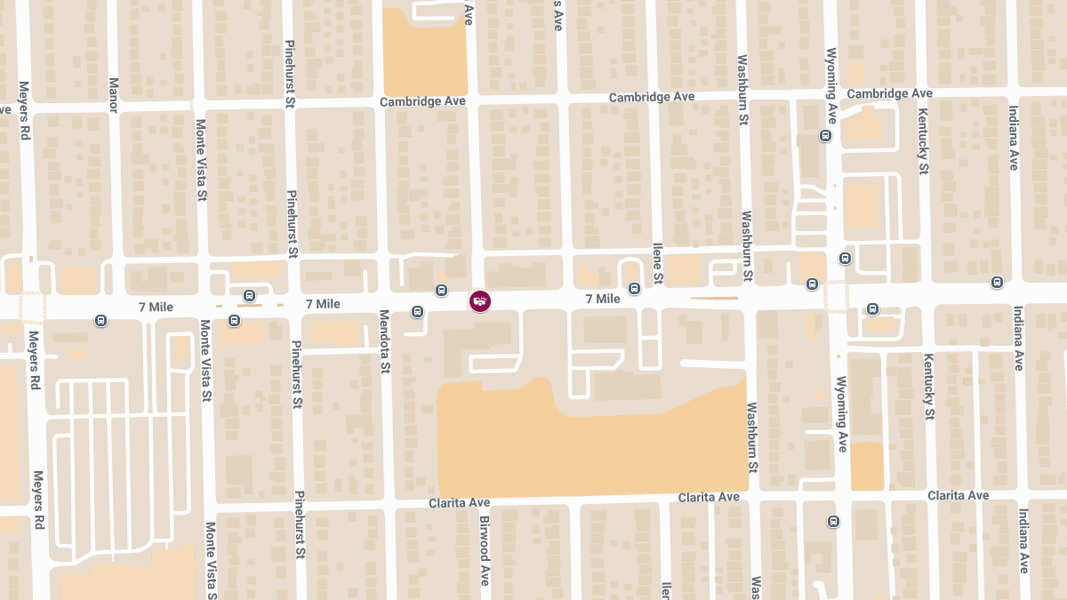 Injury Collision Reported Near 7 Mile Rd & Birwood St