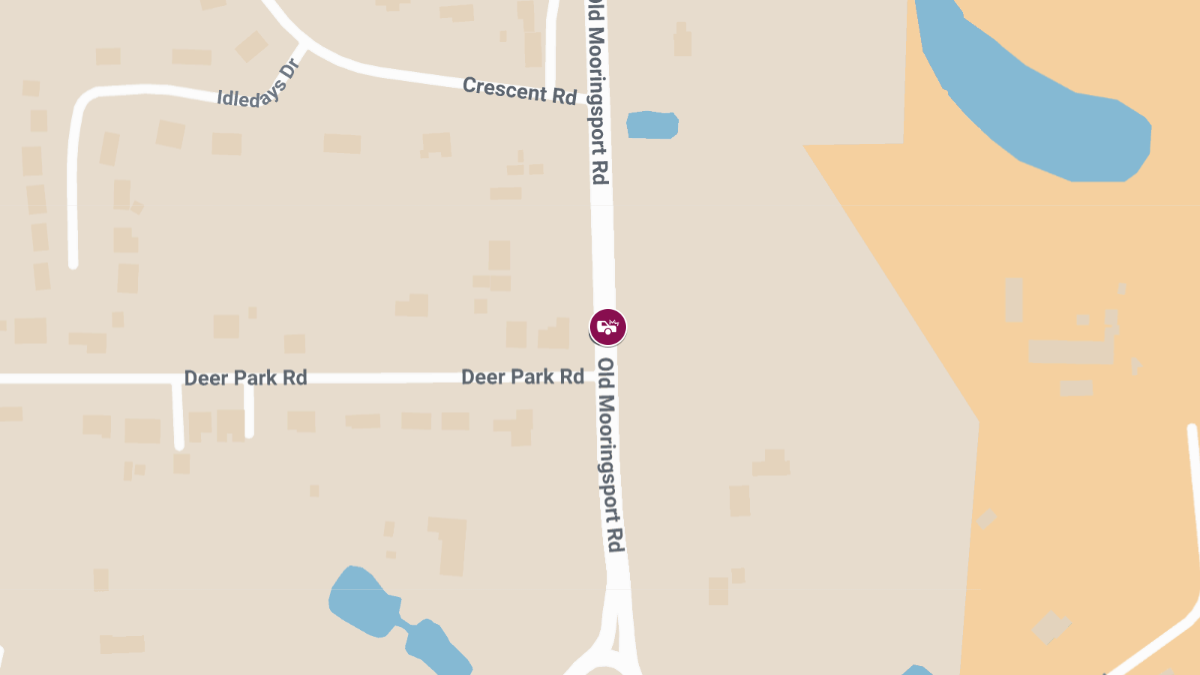 Injury Collision Reported at Deer Park Rd & Booth Dr