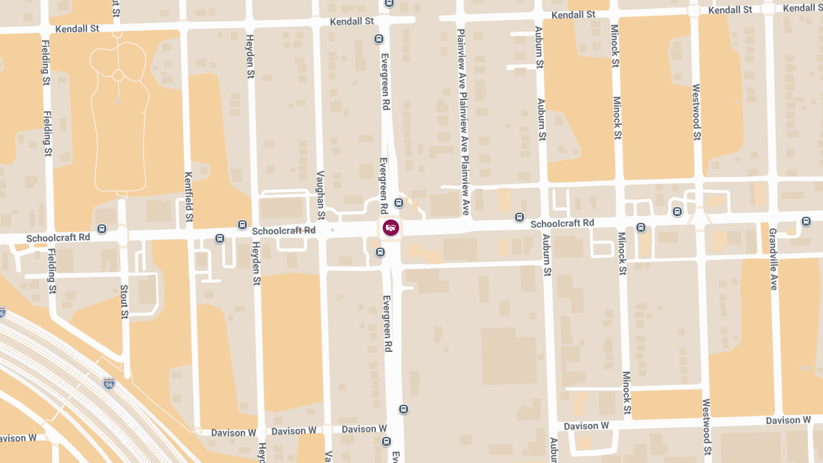 Injury Collision Reported at Evergreen Rd and Schoolcraft Rd